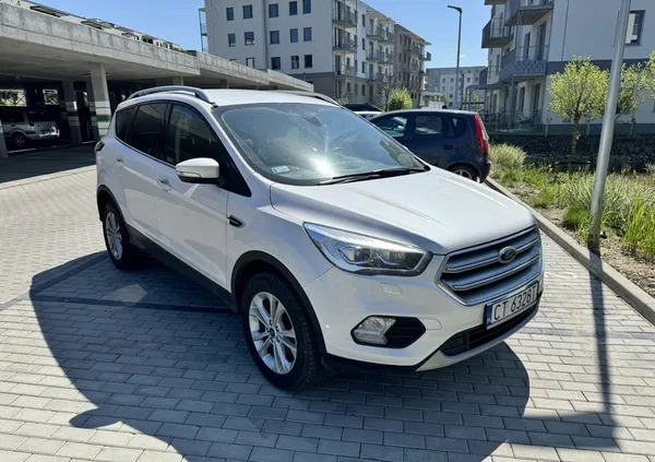 samochody osobowe Ford Kuga cena 74800 przebieg: 90500, rok produkcji 2019 z Gdańsk